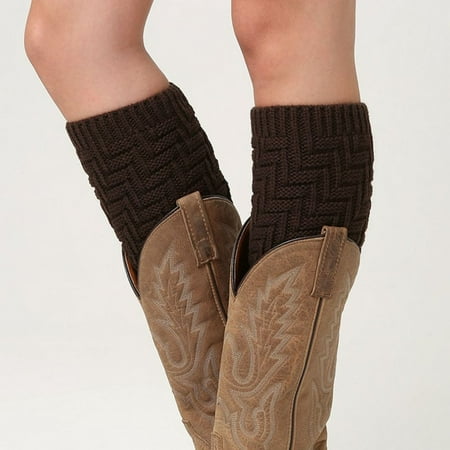 Comfortable Gift Knitted Leg Protector Sleeve Woollen Thermal Boots Leg Covers Geometric Figures Socks Comfortable Gift Knitted Leg Protector Sleeve Woollen Thermal Boots Leg Covers Geometric Figures Socks